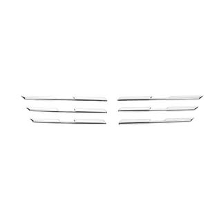 Couvre-calandre chromés (6 pcs, inox) photo 2