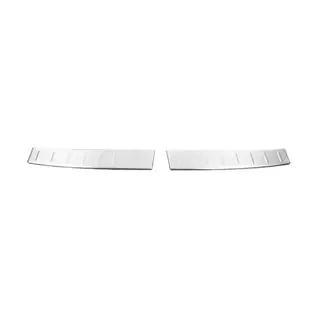 Protection de pare-chocs arrière HB (2 pcs, inox) photo 2