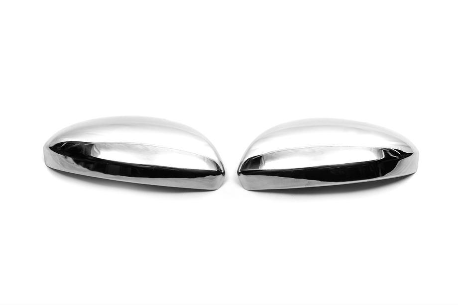 Renault Clio V 2019- Couvre-Rétroviseurs (2 pcs, Acier Inoxydable) Photo 2