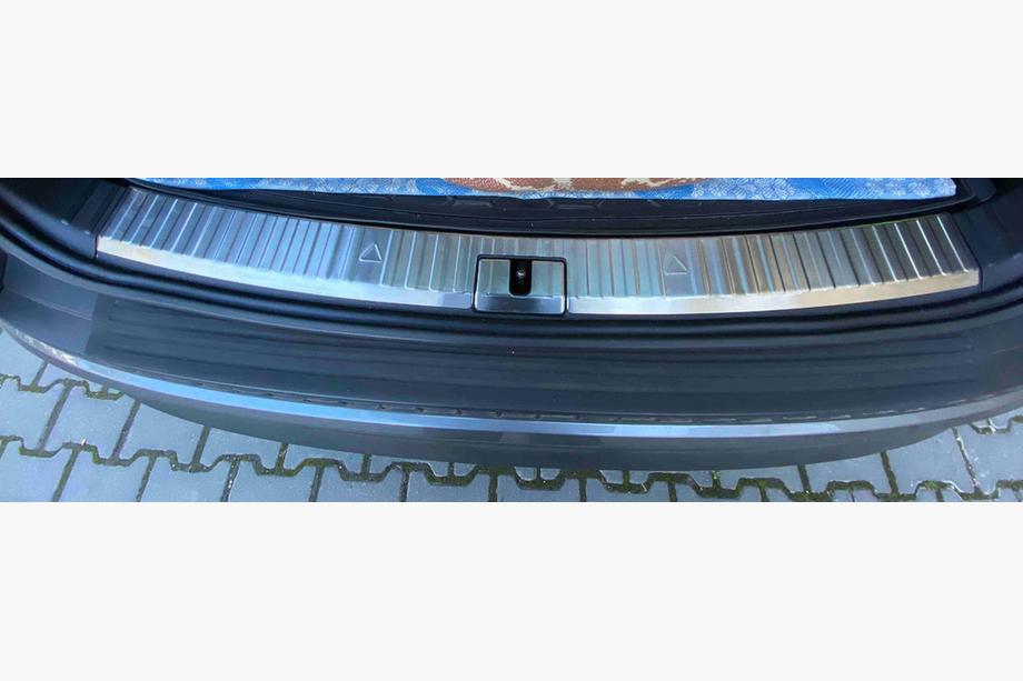 Skoda Kodiaq 2016-2023 Seuil de coffre arrière OmsaLine inox Image