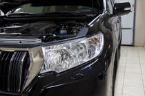 Toyota Land Cruiser Prado 150 2009-2023 Coque de phare côté conducteur (pour réflecteur) photo 1