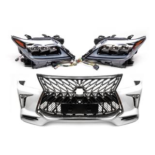 Kit mini restylage de modèle 2008-2015 vers TRD Sport (pare-chocs, phares) Lexus LX570/450d 2008-2022 photo 4