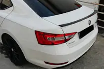 Skoda Superb 2015-2024 Becquet Lip (Omsa, noir) photo 1