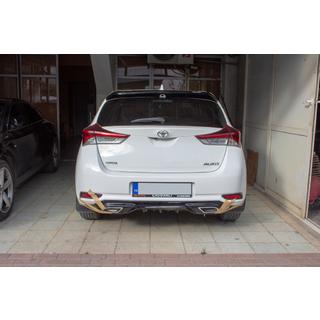 Diffuseur de pare-chocs arrière (2016-2018, apprêté pour peinture) Toyota Auris 2012-2018 photo 2