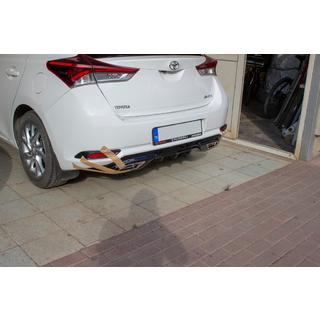 Diffuseur de pare-chocs arrière (2016-2018, apprêté pour peinture) Toyota Auris 2012-2018 photo 4