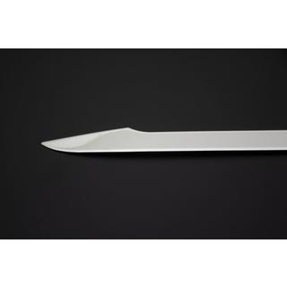 Baguette chromée au-dessus de la plaque d'immatriculation (inox) photo 3