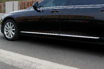 Volvo S90/V90 2016- Moulures de Portes Chromées (pour V90, Inox) photo 1