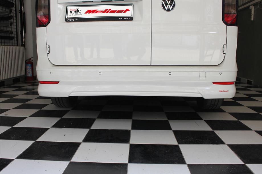 Volkswagen Caddy 2020- Cache pare-chocs arrière (apprêté pour peinture) Photo 3