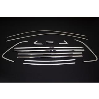 Kit complet d'encadrements de vitres (14 pièces, inox) Volkswagen Polo 2017- photo 2