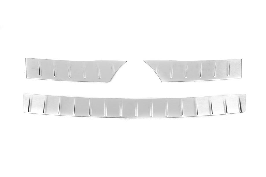 Volkswagen Tiguan 2007-2016 Protection de Pare-chocs Arrière OmsaLine Inox Image