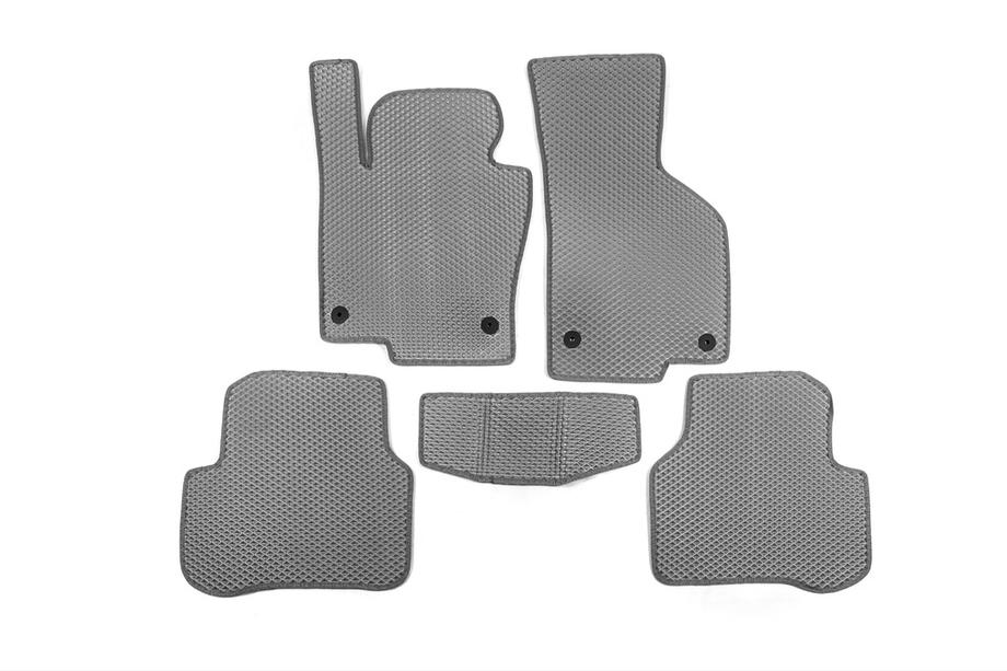 Volkswagen Passat B7 2012-2015 Tapis de sol EVA (UE, Gris) Image