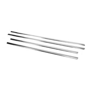 Moulures de vitre inox (4 pcs) Ford Fiesta 2008-2017 photo 3