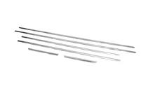 Seat Leon 2005-2012 Encadrement de Vitres Inox Carmos (6 pcs) photo 3