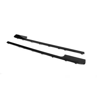 Moulures de porte avant (2 pcs, noires) photo 2