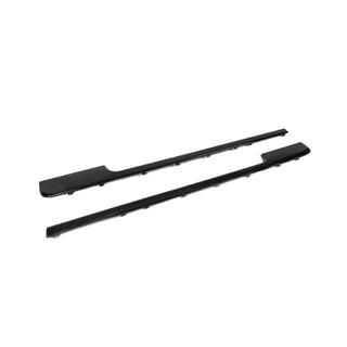 Moulures de porte avant (2 pcs, noires) photo 3