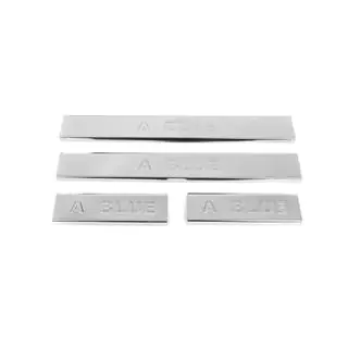 Seuils de porte Carmos Blue V2 (4 pcs, inox) Hyundai Accent 2011-2017 photo 2