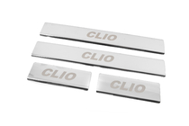 Renault Clio IV 2012-2019 Seuils de porte Carmos (4 pcs, inox) photo 2