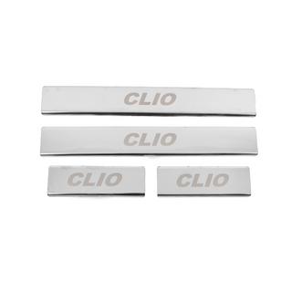 Seuils de porte Carmos (4 pcs, inox)