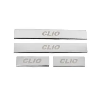 Seuils de porte Carmos (4 pcs, inox)