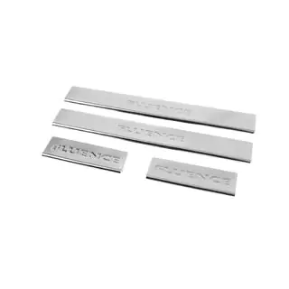 Seuils de porte Carmos V2 (4 pcs, inox)