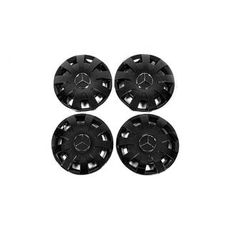 Enjoliveurs Noirs ABS R16 (lot de 4) photo 2