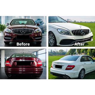 Kit carrosserie design W205 Mercedes C-class W204 2007-2015 photo 1