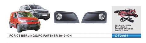 Peugeot Partner/Rifter 2019- Kit de Phares Antibrouillard photo 1