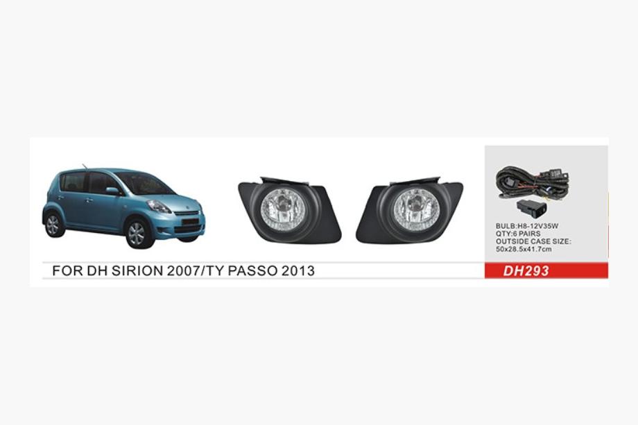 Daihatsu Sirion 2005-2015 Kit de Phares Antibrouillard Image