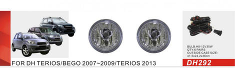 Daihatsu Terios 2006-2017 Kit de Phares Antibrouillard photo 1
