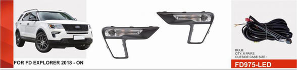 Ford Explorer 2019- Kit de Phares Antibrouillard photo 1