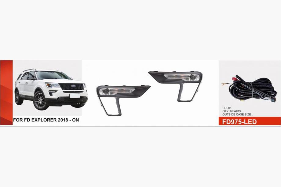 Ford Explorer 2019- Kit de Phares Antibrouillard Image