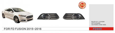 Ford Fusion 2012-2020 Phares antibrouillard (2012-2017, Halogène) photo 1