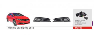 Honda Civic Sedan IX 2011-2016 Phares antibrouillard 2013-2015 (Halogène) photo 1