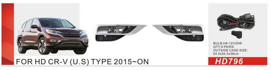 Honda CRV 2012-2016 Phares antibrouillard 2014-2016 type US (Halogène) photo 1