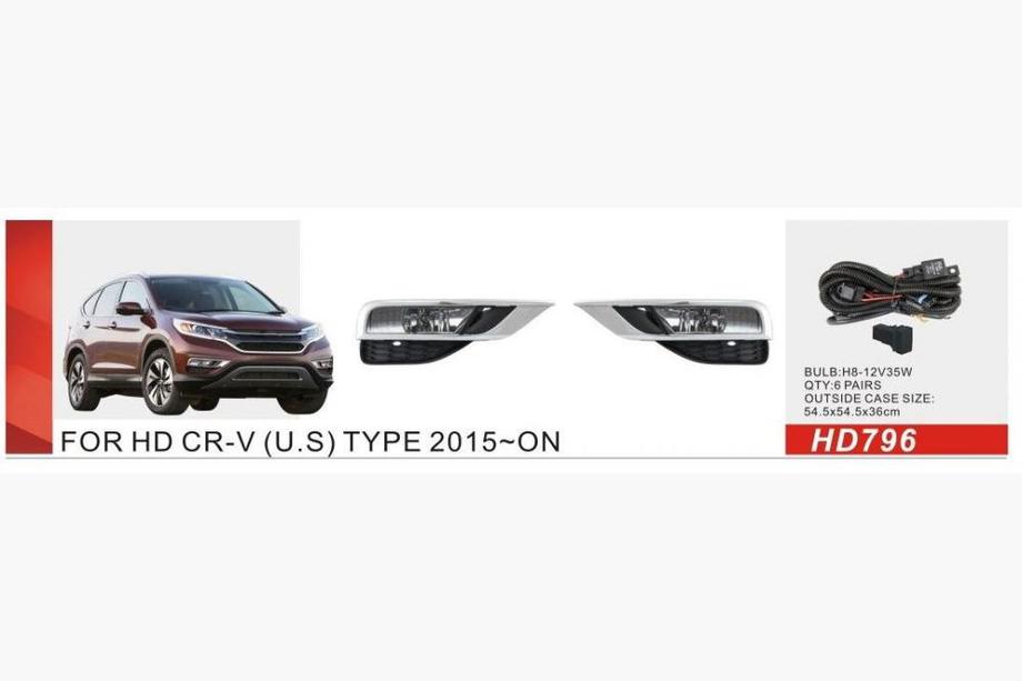 Honda CRV 2012-2016 Phares antibrouillard 2014-2016 type US (Halogène) Image