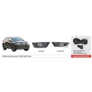 Phares antibrouillard 2017-2019 type US (Halogène)
