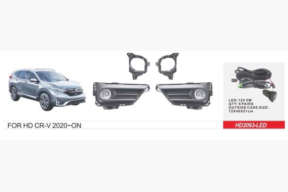 Honda CRV 2017-2022 Phares Antibrouillard 2019-2022 Type US (LED V1) Image