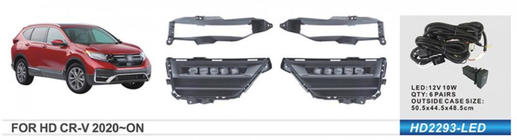 Honda CRV 2017-2022 Phares Antibrouillard 2019-2022 US-Type (LED V2) photo 1