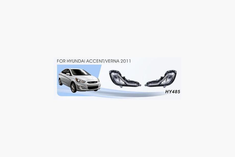 Hyundai Accent 2011-2017 Phares Antibrouillard (Halogène) Image