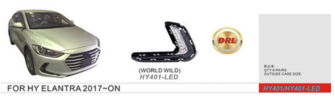 Hyundai Elantra (AD) 2015-2020 Phares Antibrouillard (Halogène) photo 1
