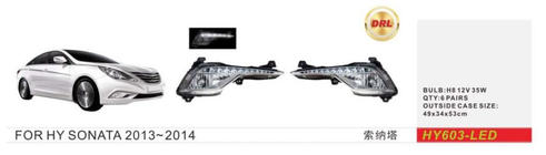 Hyundai Elantra (MD/UD) 2011-2015 Phares Antibrouillard LED photo 1