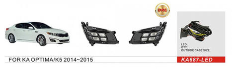 Kia Optima 2010-2016 Phares antibrouillard 2013-2015 (Halogène) photo 1