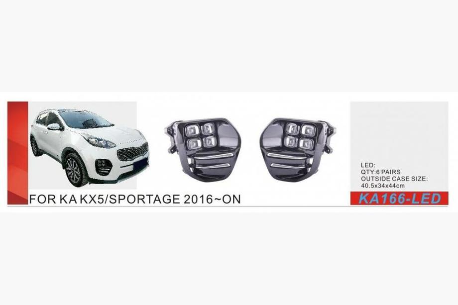 Kia Sportage 2015-2021 Phares antibrouillard 2015-2018 (Halogène) Image