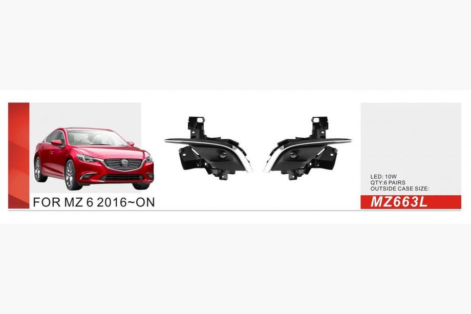 Mazda 6 2012-2024 Phares antibrouillard LED 2016-2018 (2 pcs) Image