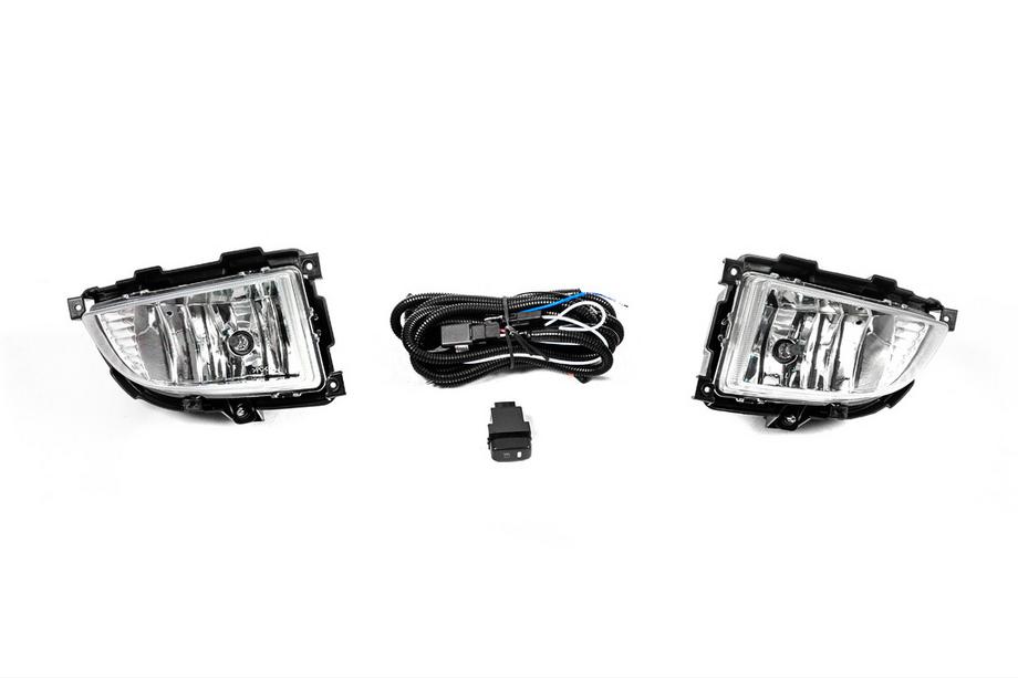 Mitsubishi Lancer 9 2004-2008 Phares antibrouillard (2 pcs, halogène) Image