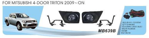 Mitsubishi L200 2006-2015 Phares antibrouillard 2006-2011 (2 pcs, Halogène) photo 1
