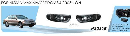Nissan Maxima 2000-2004 Phares antibrouillard (2 pcs, halogène) photo 1