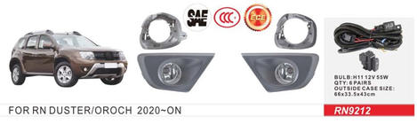 Renault Duster 2008–2017 Phares antibrouillard 2015-2018 (2 pcs, halogène) photo 1