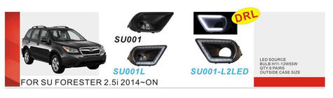 Subaru Forester 2013-2018 Phares Antibrouillard (2 pcs, Halogène) photo 1