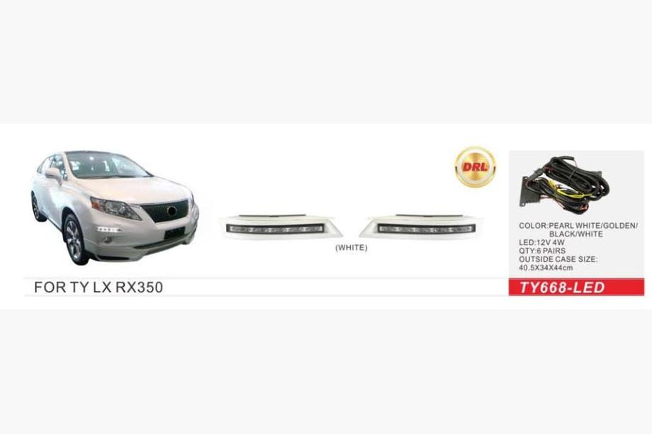 Lexus RX 2009-2015 Phares antibrouillard LED 2009-2012 (2 pcs) Image